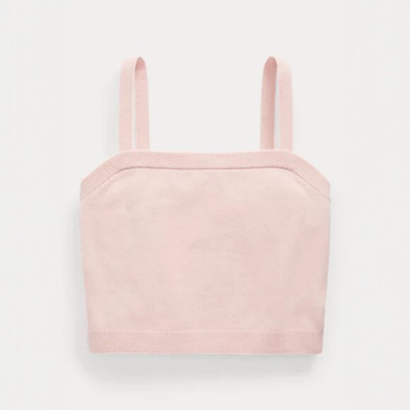 Polo by Ralph Lauren Cashmere Straight Neck Tank Top in Pink  New with tags, nev - Picture 3 of 6